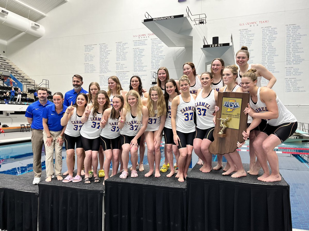 IHSAA (@ihsaa1) on Twitter photo The Carmel Greyhounds are the 2023 Girls Swimming and Diving State Champions! This is their 37th straight Girls Swimming State Title. Congratulations! πππππππππππππππππππππππππππππππππππππ
<a href="/carmelathletics/">Jim Inskeep</a> The Carmel Greyhounds are the 2023 Girls Swimming and Diving State Champions! This is their 37th straight Girls Swimming State Title. Congratulations! πππππππππππππππππππππππππππππππππππππ
<a href="/carmelathletics/">Jim Inskeep</a>
