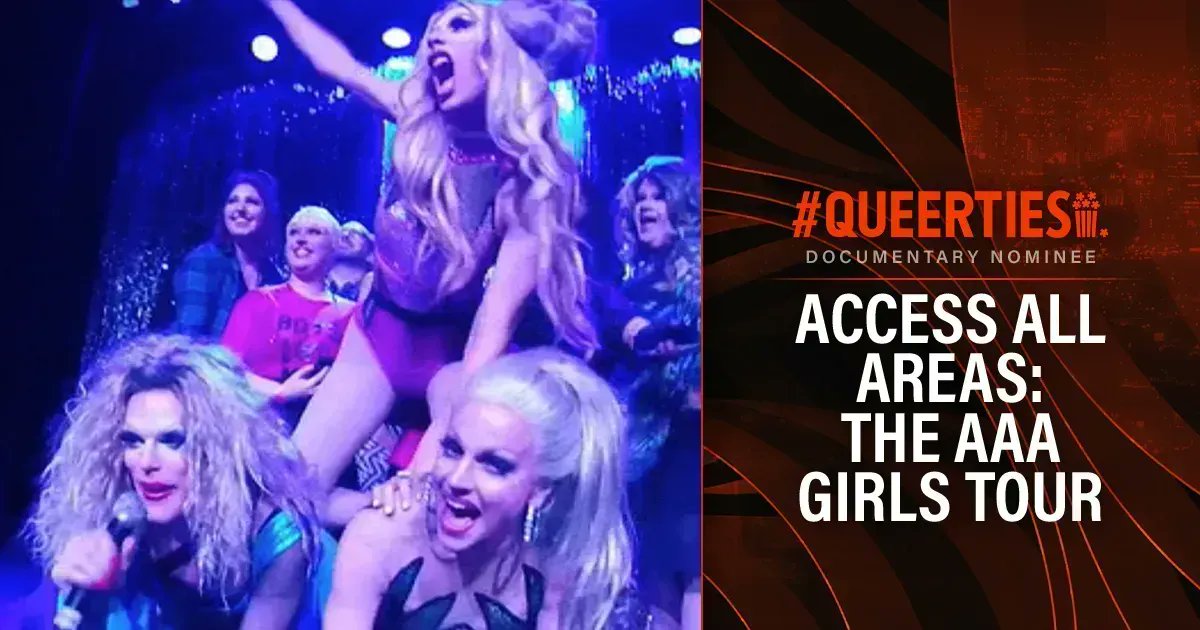 We have passed the halfway mark to vote for the #Queerties! Congrats to #AAAGirlsTour @willam @Alaska5000 @courtneyact, nominee for DOCUMENTARY. Vote for all your #LGBTQ+ faves once a day until voting closes on February 21st! 🏳️‍🌈🏆🍿 buff.ly/3wvvUKs