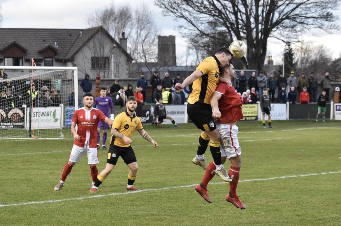 Nothing beats the feeling of crossing that white line 💛 <a href="/NairnCounty/">Nairn County FC</a>