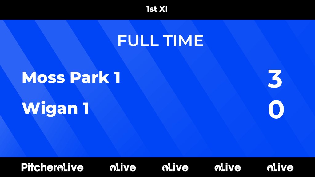 FULL TIME: Moss Park 1 3 - 0 Wigan 1
#MOSWIG #Pitchero
mossparkhockeyclub.co.uk/teams/136874/m…