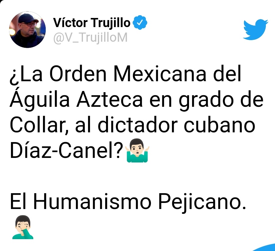 NMasTizayuca's tweet photo. #Reacciones 🧵3-3
🎖️🏅🇨🇺🇲🇽
#MexMode #KimSeonHo #OVNI #LEWIS #ObjetoVoladorNoIdentificado #ConLosNinosNo https://t.co/TPX8nyEWQX