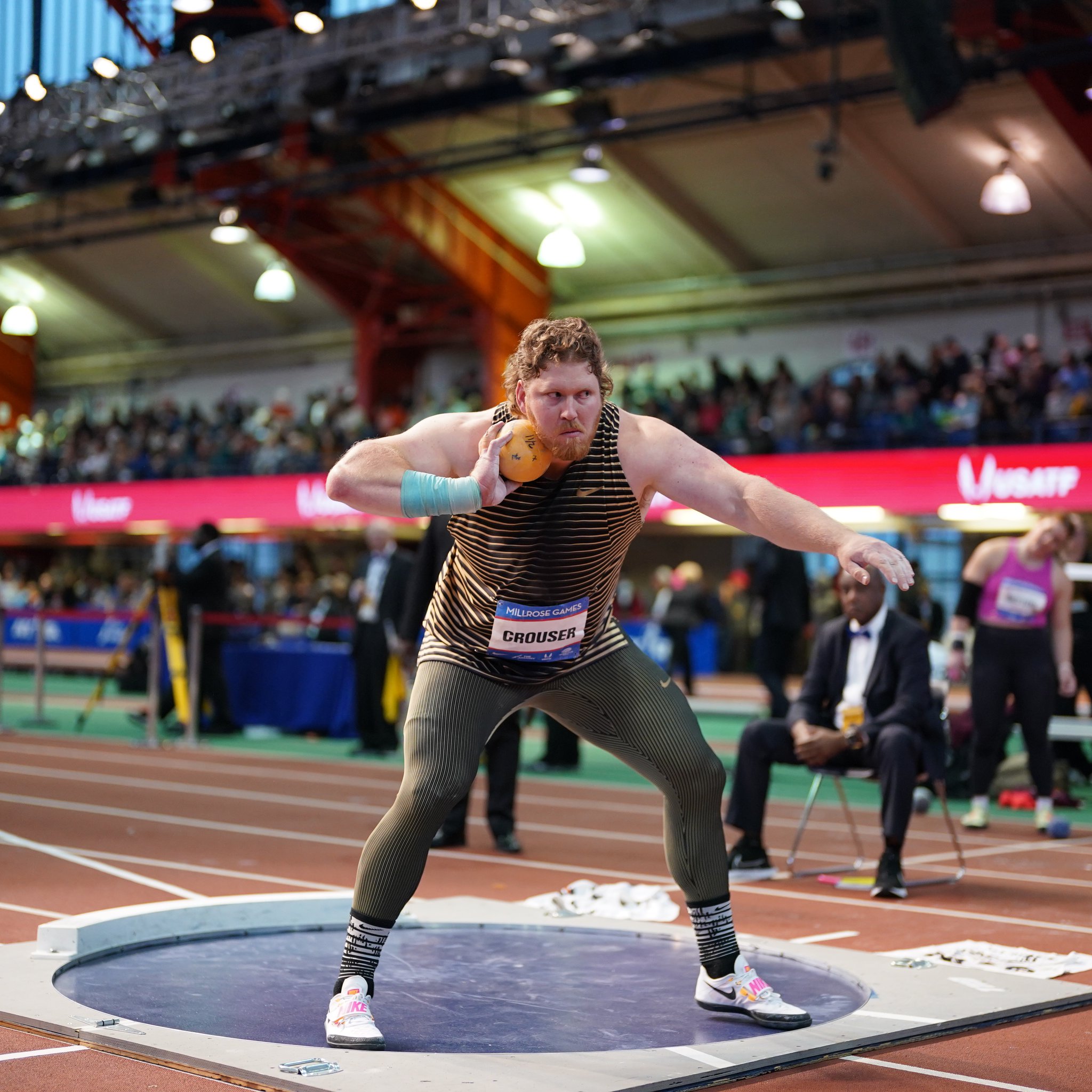 World Athletics on Twitter "New technique, still RCrouserThrows 🇺🇸