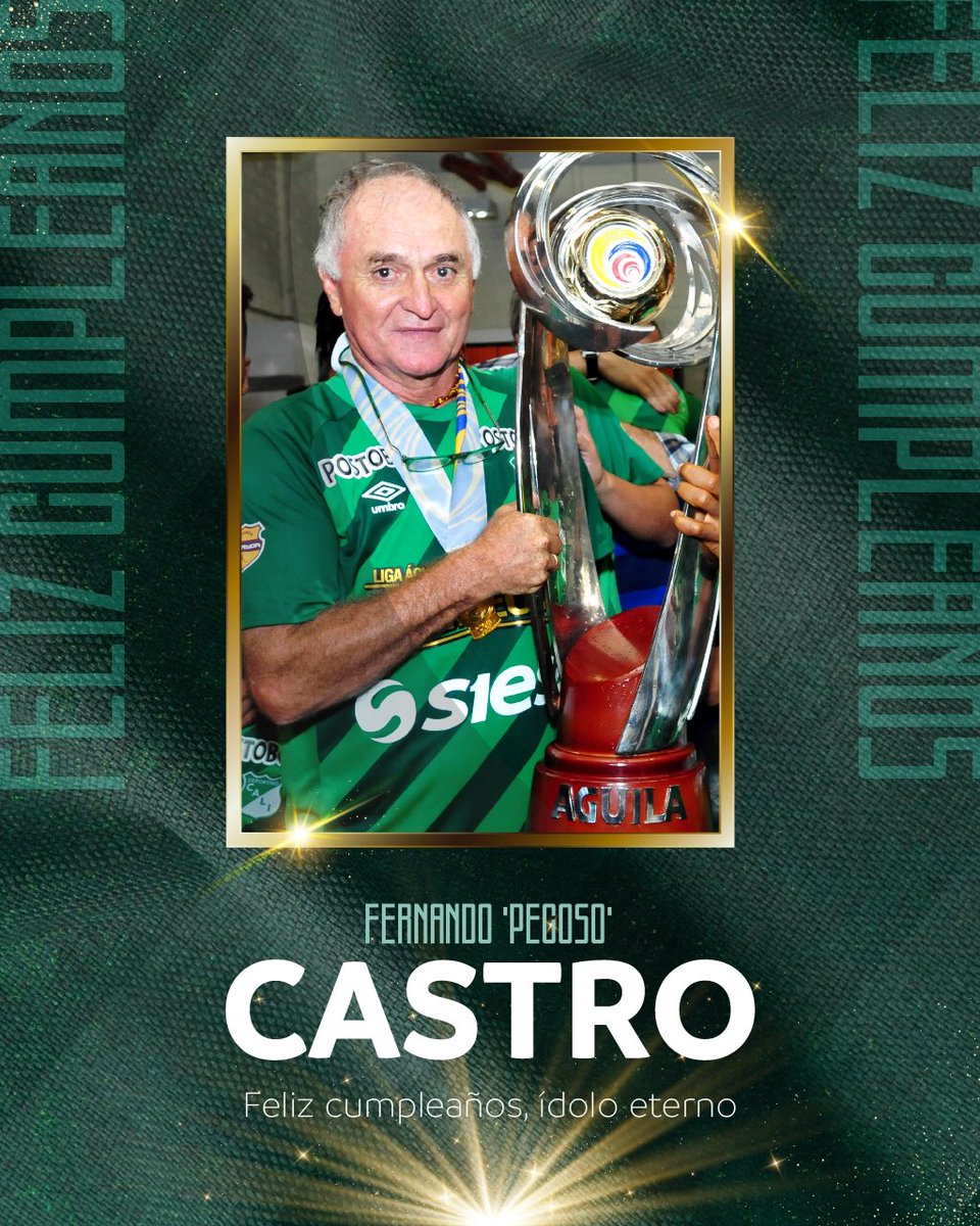 Feliz Cumpleaños, ‘Pecoso’. 🎉

Ídolo y campeón, por siempre en los corazones de todos los verdiblancos. 💚