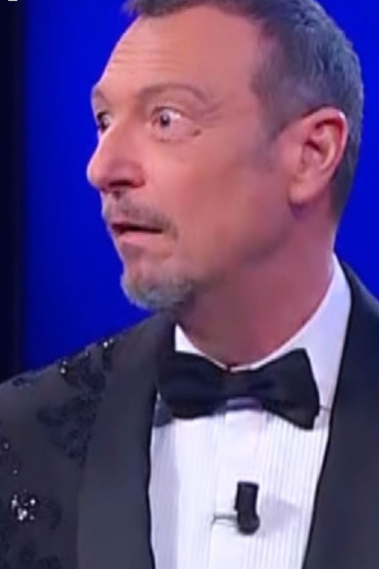 Alessandra_pelu's tweet photo. La faccia di Ama quando scopre che la diretta è stata fatta con Giannone Nazionale 🤣 #Sanremo2023 @morandi_g @ChiaraFerragni https://t.co/djodF3zfoD