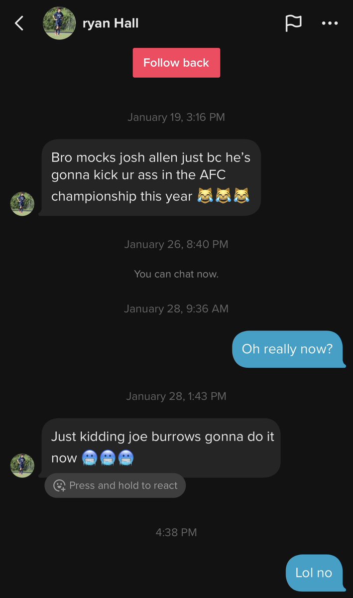 how bout those CHIEFS on Twitter "This infantlike beardless man child