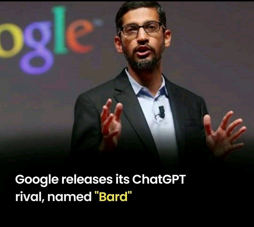 yourdigitalcmo's tweet photo. #Bard

Google introduced experimental conversational AI service powered by  LaMDA

The new chatbot will be made available to the public in the coming weeks... 

 #Google #ChatGPT #ai #aicontent #technology #sundarpichai #connections https://t.co/vlc3lpySoI
