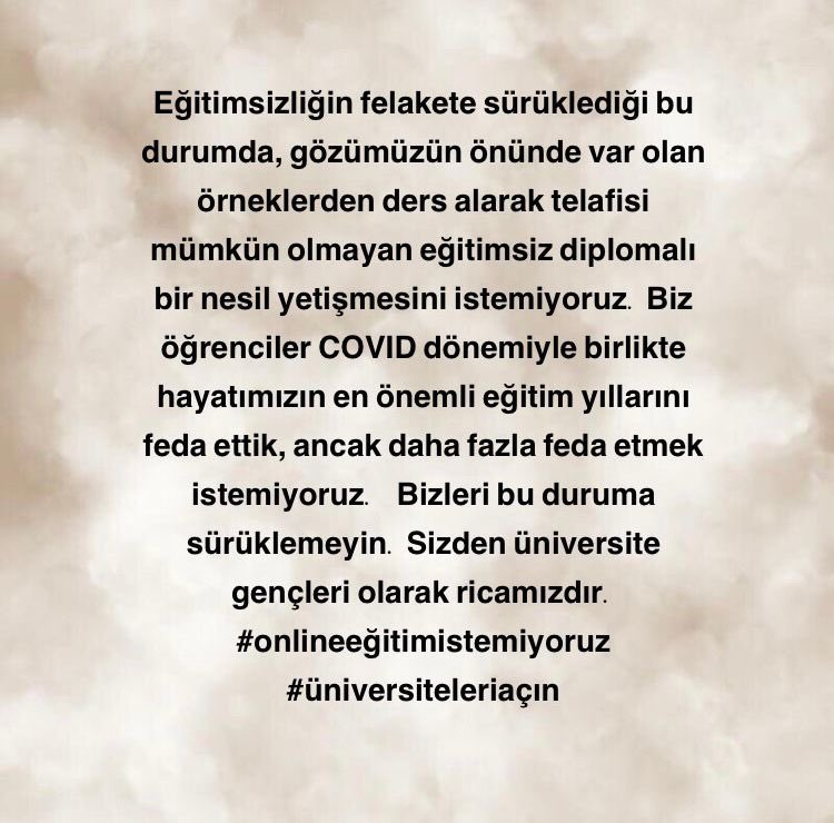 aysenurkurtt_'s tweet photo. Deprem gerçekten korkunç bir felakettir. Eğitimin depremi de online sistemdir. #uzaktan #deprem #OnlineEğitim https://t.co/jB3zM5t5WS