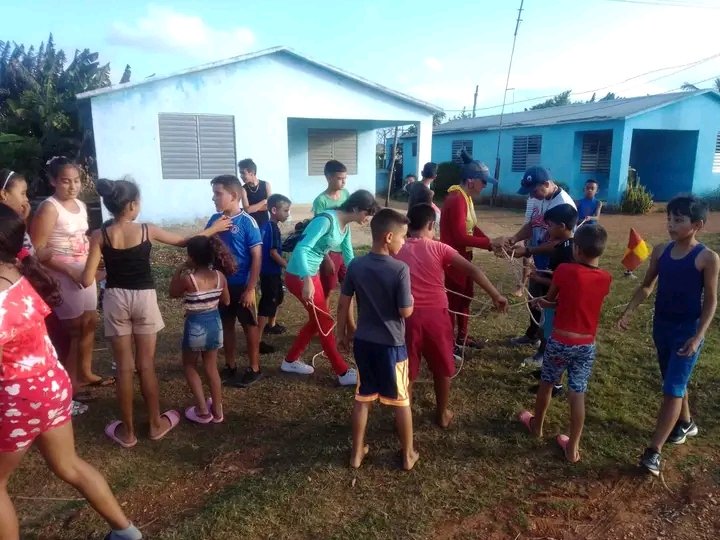 En todas las circunscripciones de nuestro Sierra de Cubitas #Camagüey se desarrollan actividades recreativas para toda la población #MejorEsPosible_ #LaRevolucionNoSeDetiene