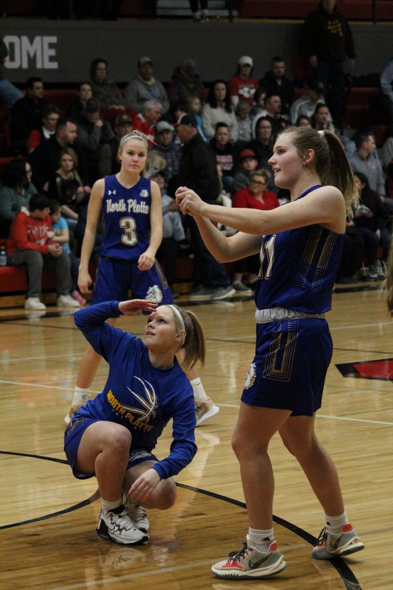 Took this photo of <a href="/emilyhansen023/">Emily Hansen</a> before the Bulldogs took on Scottsbluff on Thursday.