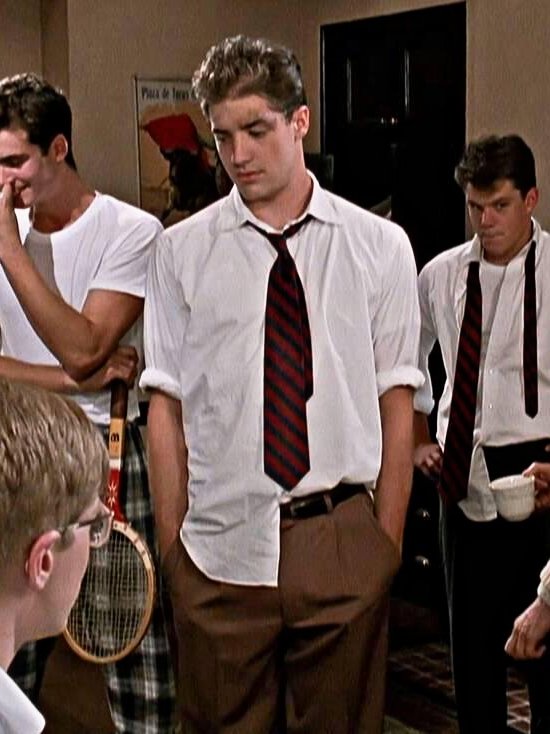 luxorr_'s tweet image. #BrendanFraser #Brenaissance #schoolties