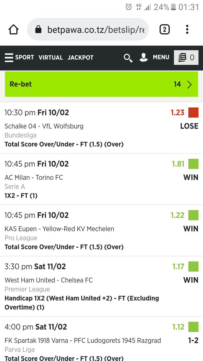 richardfutbal's tweet image. Ule mkeka niliowatumia asubuhi ambao upo pinned post yangu walioufuta naomba m-cash out. Hakuna haja ya kusubiri hadi kesho.

RETWEET NIKUTUMIE DM ODDS YA SITA (6) YA JUMAPILI

Schalke (frame 2) alichana juzi treni letu, nani anakumbuka?

Huu mkeka niliupost before pia
👇umetiki