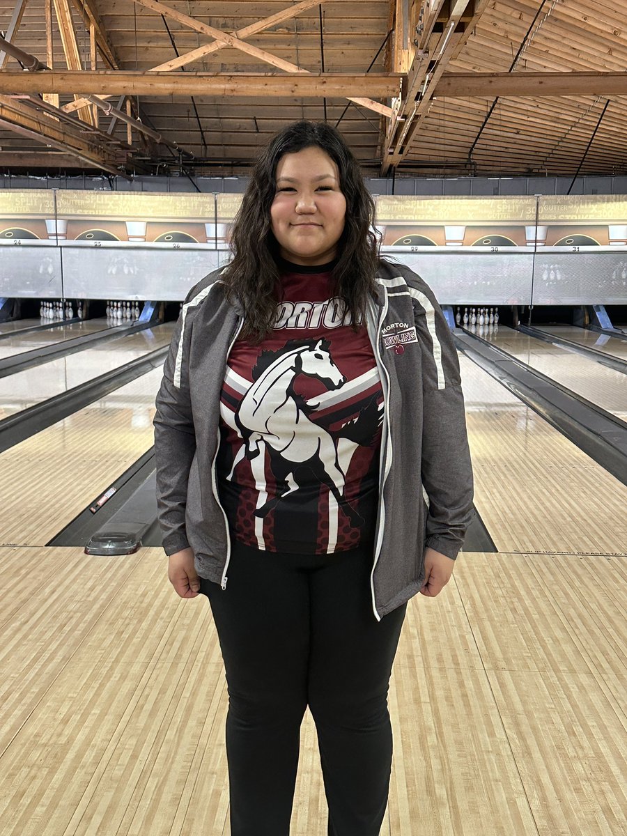 JSMGirlsBowling's tweet photo. Congratulations Mustangs on a terrific historical season.  ✔️Conference Champs ✔️Regional Champs ✔️Individual State Qualifier.   We came up short as a team to advance BUT left it all on the lanes. ❤️Mustangs will be represented by Abigail Garfio. STATE🏆 https://t.co/ImW38Gqs8a