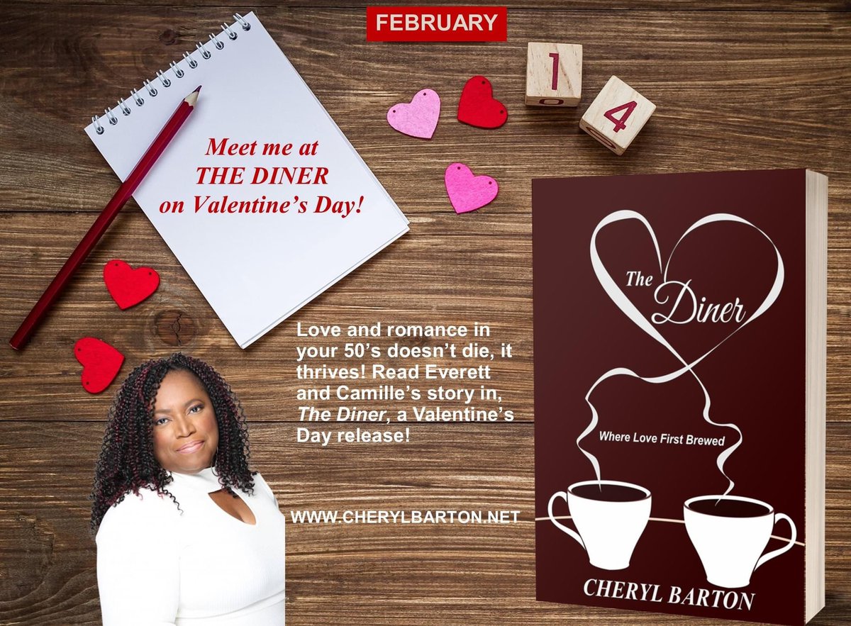 Coming Valentine’s Day! 

The Diner..where love first brewed. Time heals old wounds but can it restore a love that was always meant to be? 

#thediner #love #book #bookstagram #fromtheheart #dmv #family #rekindledromance #everlasting #valentinesday