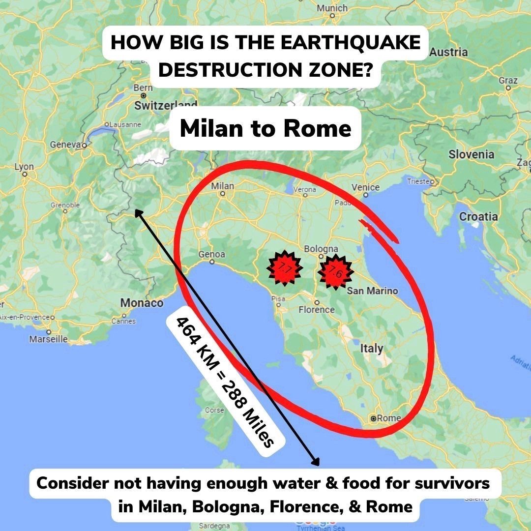 cekicbaris's tweet photo. Here is the size of the devastating earthquake https://t.co/B333mzHnlM
