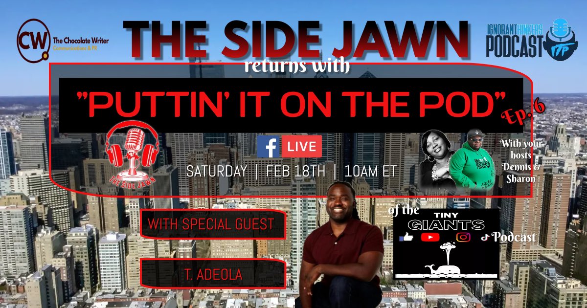 Going down a week from today on FB Live. Mark your calendars.