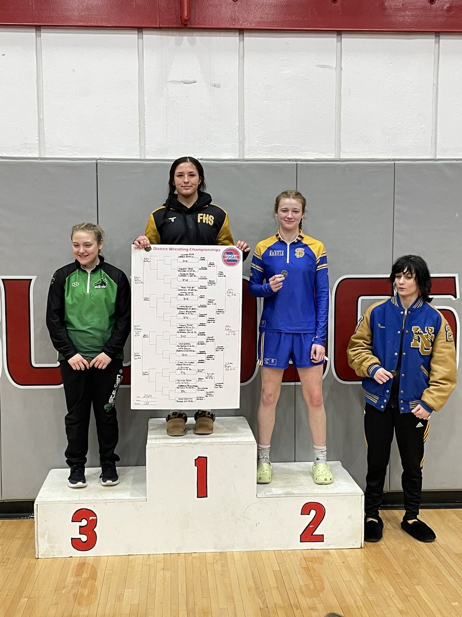 FestusWrestling's tweet photo. Congratulations to district Champ Lauren Mills who has punched her ticket to the State tournament on 22 &amp; 23 Feb in Columbia! Well done!  @__Laurenruth @myleaderpaper @FestusR6Supt @FESTUSAthletics @WrstleLikeAGirl @STLhssports https://t.co/NcB3Wn11DC