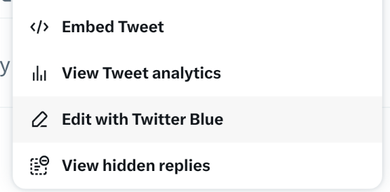 Hontas_Farmer's tweet photo. I REFUSE To pay Twitter for what should be BASIC functionality on a text based platform. #FreeTheEditButton https://t.co/LVR8gWMNKH
