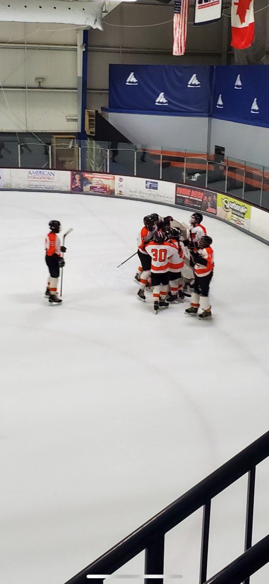SniderHockey's tweet photo. Another @TheDVHL playoff win for the #SniderHockey 12U AA team today! We will play for the championship on Sunday at 8:00 AM at @IceWorksComplex. Let’s go, Snider! https://t.co/wM19WgzWiv
