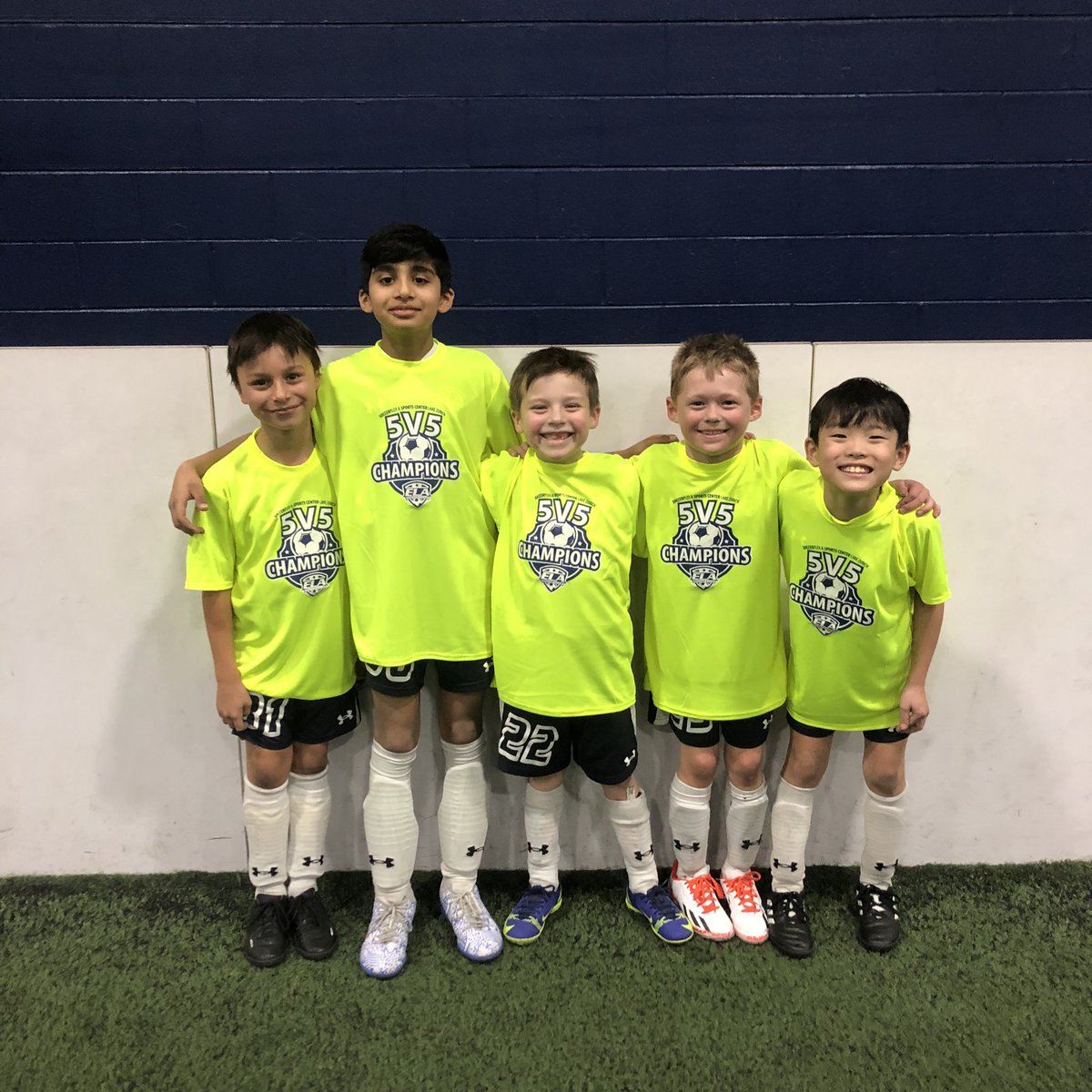 🎉👏 for these guys! Here are your W1-session one 5v5 winners! #elasoccerclub #5v5 #welovesoccer