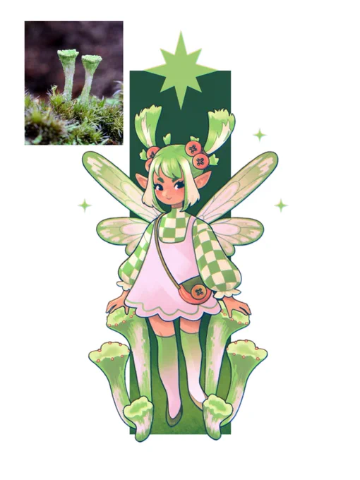 A bby with a LOT of mischief for this mushroom design  