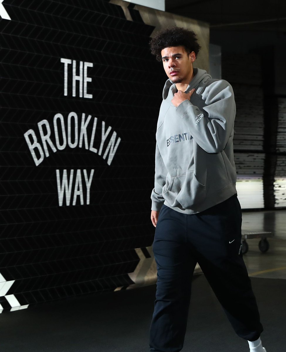 NetsDaily on Twitter "Newest Nets, Cam Johnson and Mikal Bridges, shine in introduction https