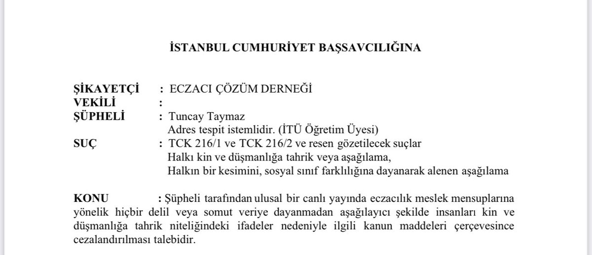 EczMirac's tweet photo. Tuncay adaya veda eder. https://t.co/A4DoQvwVSF