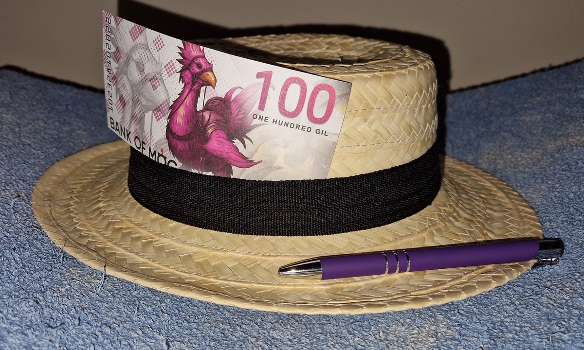 TheLastBushido's tweet photo. Today I was... The Man With The GIL-den Hat! @KupoConEN #Unipom https://t.co/jXwtGD2TYx