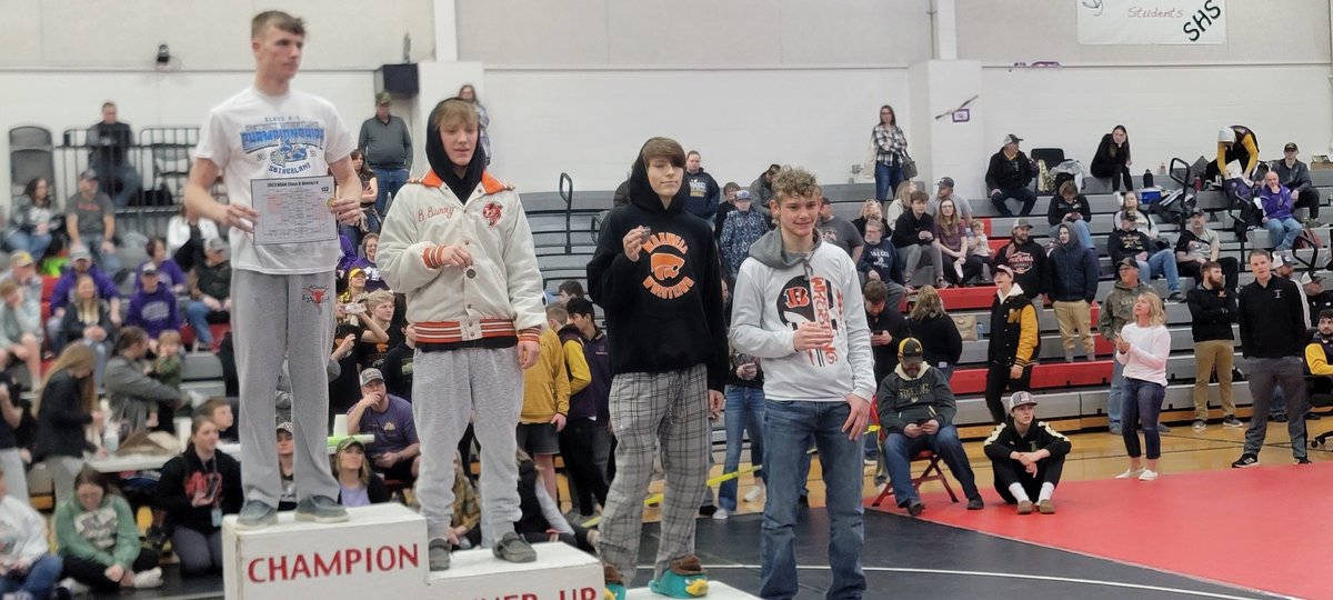 BayardTigers's tweet photo. 🎉 Three more #BayardTigers punched their tickets to compete at State Wrestling 🤼 !  Way to go Kolby Houchin, Brock Burry and Coy Armstrong!  🙌🧡🖤🐅

Nolan, Adam, and Nate made it to the heartbreak round and had great days as well.  Well done Tigers! https://t.co/TFTlRNwpgm