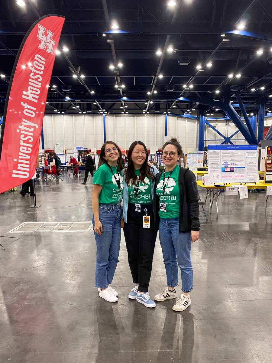 dchloechung's tweet photo. It was fun to judge so many amazing science projects presented by high school students at this year’s Science and Engineering Fair of Houston 👩🏻🔬🧬🦠 extra fun with #ZoghbiLab friends! @evillavicenciog @RMeyerSchuman @KlischTiemo https://t.co/5P2fV6v6SA