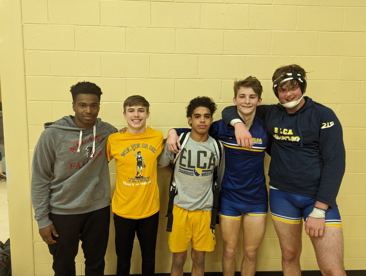 Five Chargers moving on to the <a href="/OfficialGHSA/">GHSA</a> state championships next weekend in Macon. Great, work today Chargers. Let's see what: Jack, Allen, Tucker, Mel, and Brandon can do!