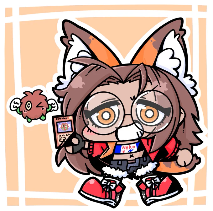 コミッションありがとうございます\\\\٩( 'ω' )و //// #Skeb #Commission より 
