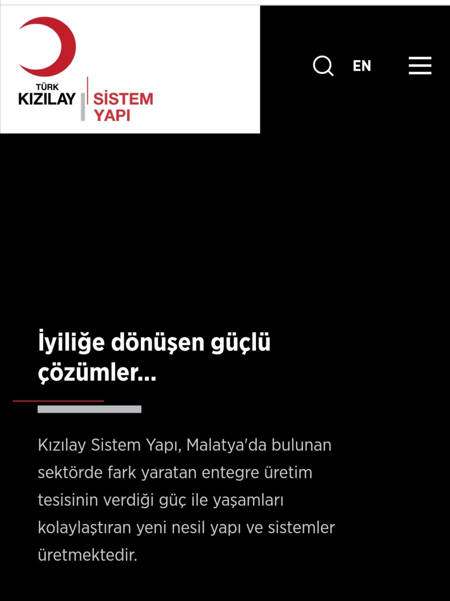 Tekrar soruyorum. Deprem bölgesinde prefabrik üretimi yapan Kızılay neden bu üniteleri kullanmıyor. Acaba hepsi Suriye'de mi kullanıldı daha önce?