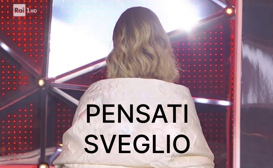 chiccazero8's tweet photo. Io così da martedì sera

 #Sanremo2023 https://t.co/Rt9e9tZdTc