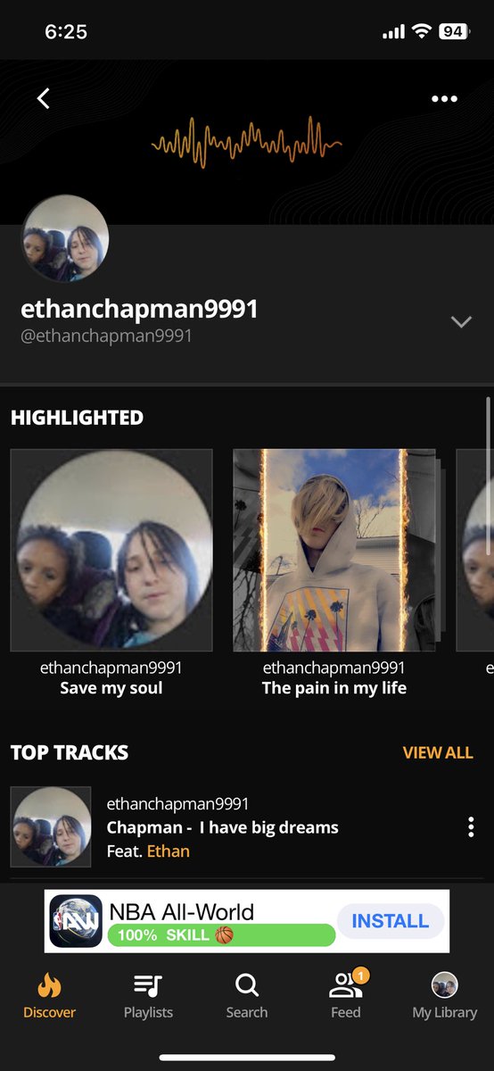 Please go follow me on audiomack and I will for everyone back please follow me