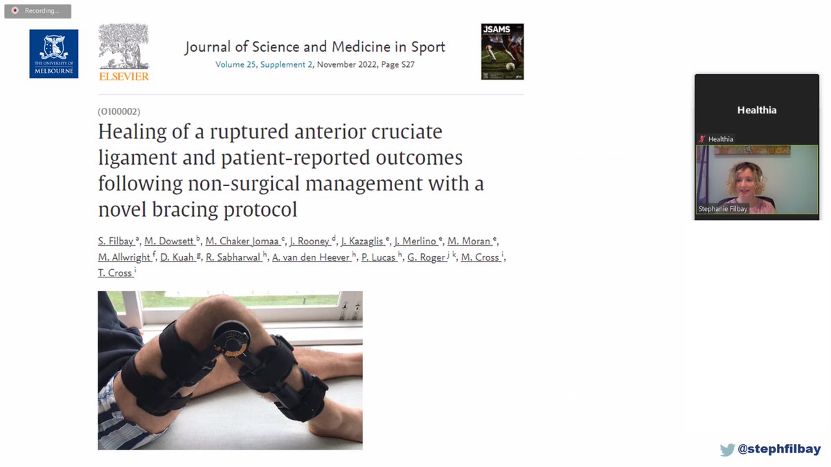 Healthia R&D Hub (@healthiar_and_d) on Twitter photo Big thanks to <a href="/stephfilbay/">A/Prof Stephanie Filbay</a> for sharing her expertise and the findings from her (super impressive!) program of research about Mx of ACL injuries with all of us <a href="/HealthiaLtd/">Healthia Ltd</a> Big thanks to <a href="/stephfilbay/">A/Prof Stephanie Filbay</a> for sharing her expertise and the findings from her (super impressive!) program of research about Mx of ACL injuries with all of us <a href="/HealthiaLtd/">Healthia Ltd</a>