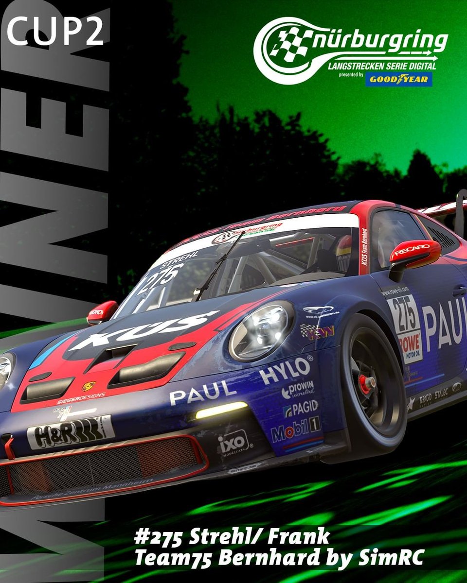 🏁 Double victory in #DNLS4 and one step closer to a championship for our #SP3T and #CUP2 entries 👊

#DNLS