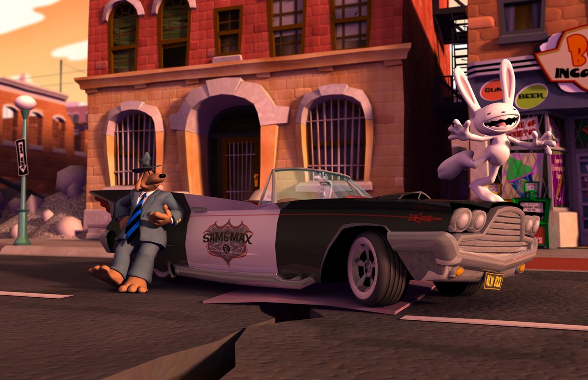 Just dug up few promotional renders from the original release of Sam &amp; Max Season Two in late 2007:
