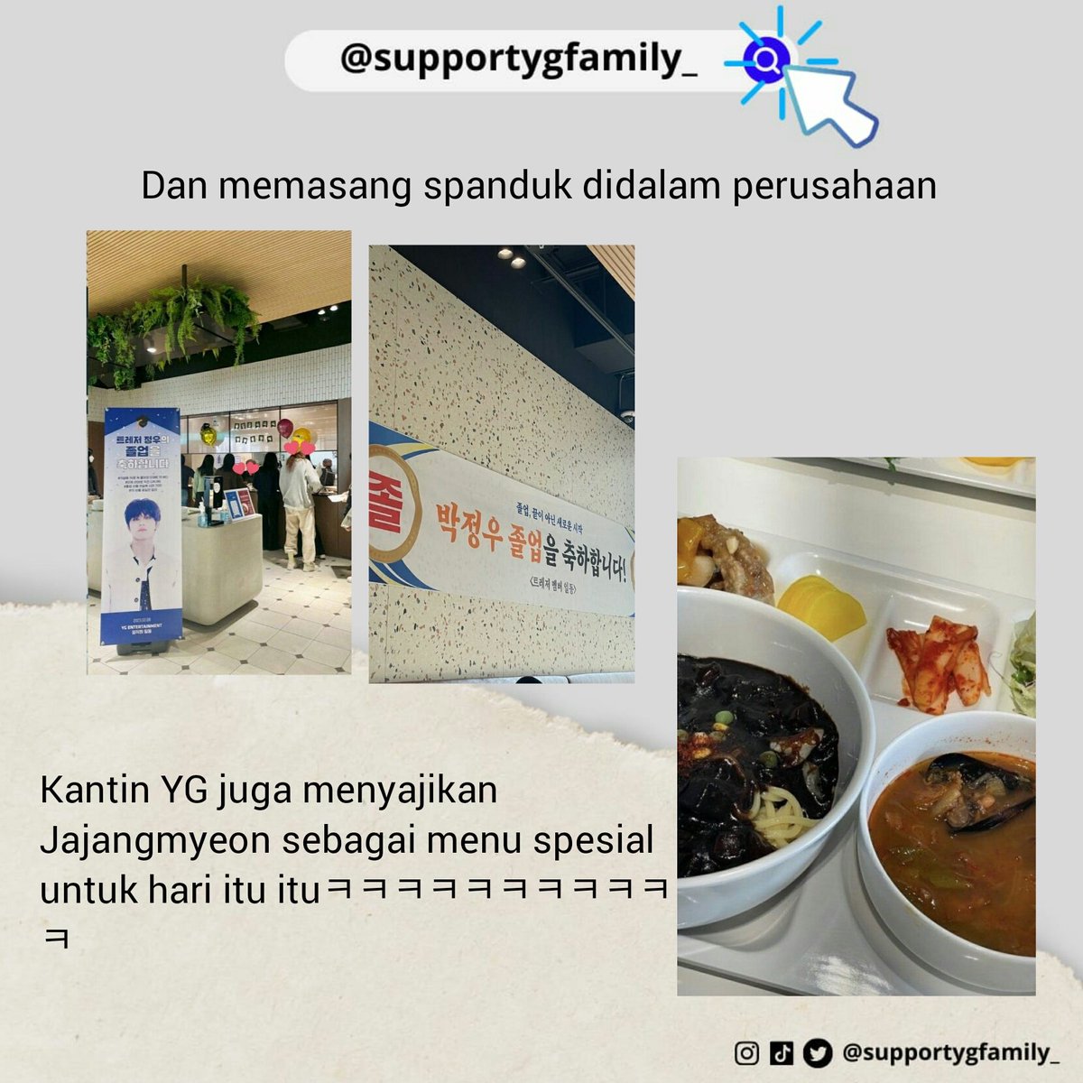 supportygfamily's tweet photo. [👥] K-Netizen kagum dengan cara YG Entertainment memperlakukan Jeongwoo TREASURE di hari kelulusan SMA-nya.

Postingan OP disitus Pann mengenai cara YG Entertainment mengurus TREASURE
(1/2) https://t.co/eeThaxOGfw