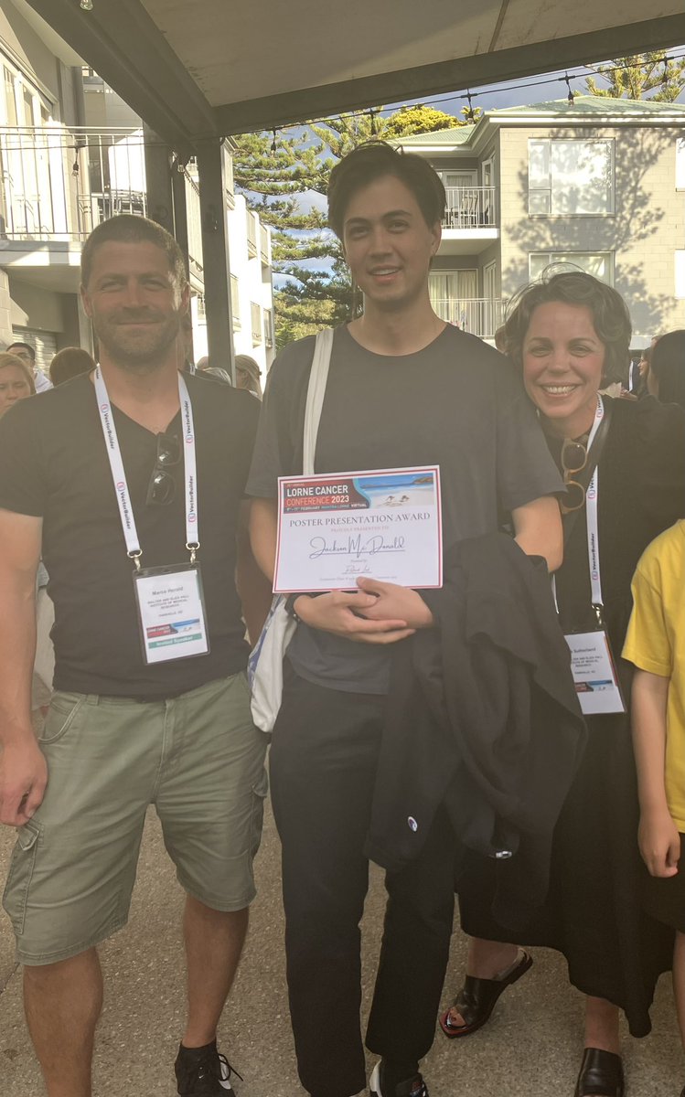 Sutherland Lab (@sutherland_lab) on Twitter photo Congratulations <a href="/jamcdonald123/">Jackson McDonald</a> on winning a <a href="/LorneCancer/">Lorne Cancer Conference</a> poster 🏆! <a href="/MarcoHerold_J/">Marco Herold</a> <a href="/sarahannbest/">sarah best</a> and I could not be prouder! <a href="/WEHI_research/">WEHI (Walter and Eliza Hall Institute)</a> #lung #cancer Congratulations <a href="/jamcdonald123/">Jackson McDonald</a> on winning a <a href="/LorneCancer/">Lorne Cancer Conference</a> poster 🏆! <a href="/MarcoHerold_J/">Marco Herold</a> <a href="/sarahannbest/">sarah best</a> and I could not be prouder! <a href="/WEHI_research/">WEHI (Walter and Eliza Hall Institute)</a> #lung #cancer