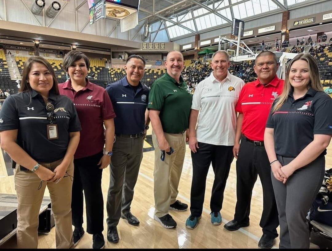 David Hines on Twitter "3A North athletic directors wearing their school shirts with the AIA