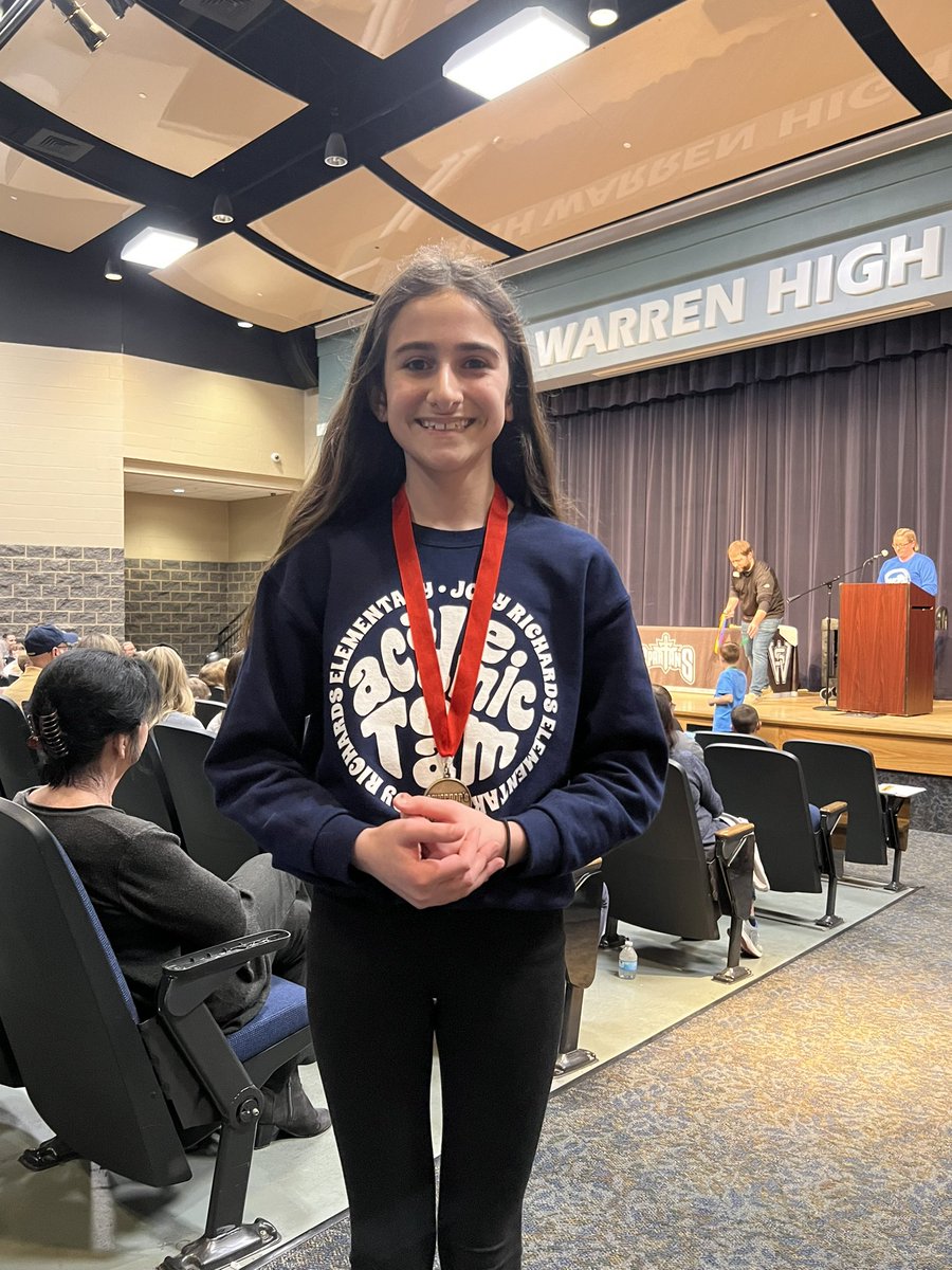 Elif placed 2nd in Written Composition!! So proud of you! ♥️