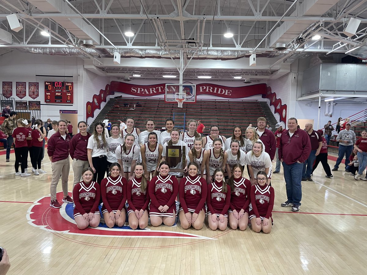 bloomfield_high's tweet image. Your 2023 Regional Champions! #GoCards ⁦@IHSAA1⁩
