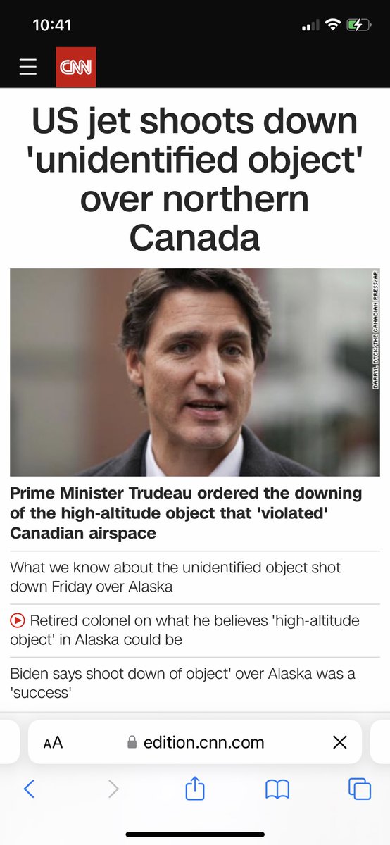 Dave2307's tweet image. 2023 👽 or 🇨🇳 

#UnidentifiedFlyingObject #UFO #Canada #UnitedStates #JustinTrudeau #JoeBiden #China #XiJinPing @UN @DrEricDing @jenniferzeng97 @ShengXue_ca @GundamNorthrop @wanjunxie @xinwendiaocha @Byron_Wan @ChinaUncensored