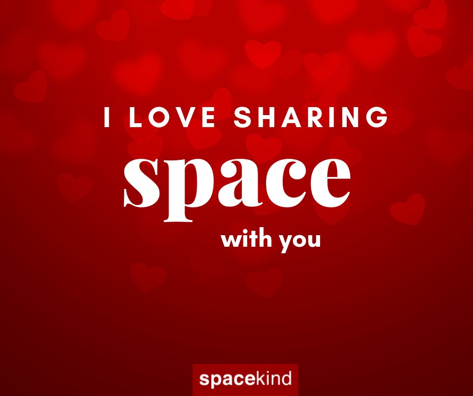 Together, let’s:

💞 Actively listen.
💞 Face our Dark Side.
💞 Believe in the impossible. 
💞 Use the Force.
💞 Forgive.
💞 Empower.
💞 Have integrity.
💞 And be our best version of us. 

Happy Valentine’s week, SpaceKinder. 

We ❤️ sharing Space with you. 

#Space #Valentine