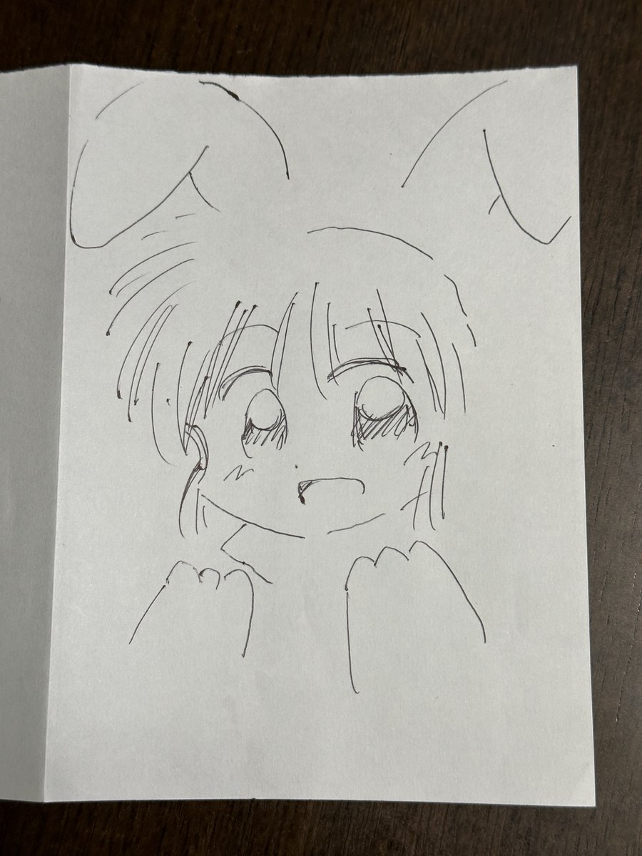 座布団の下から、年賀状の練習出てきたw https://t.co/hNKfBLCqeG 