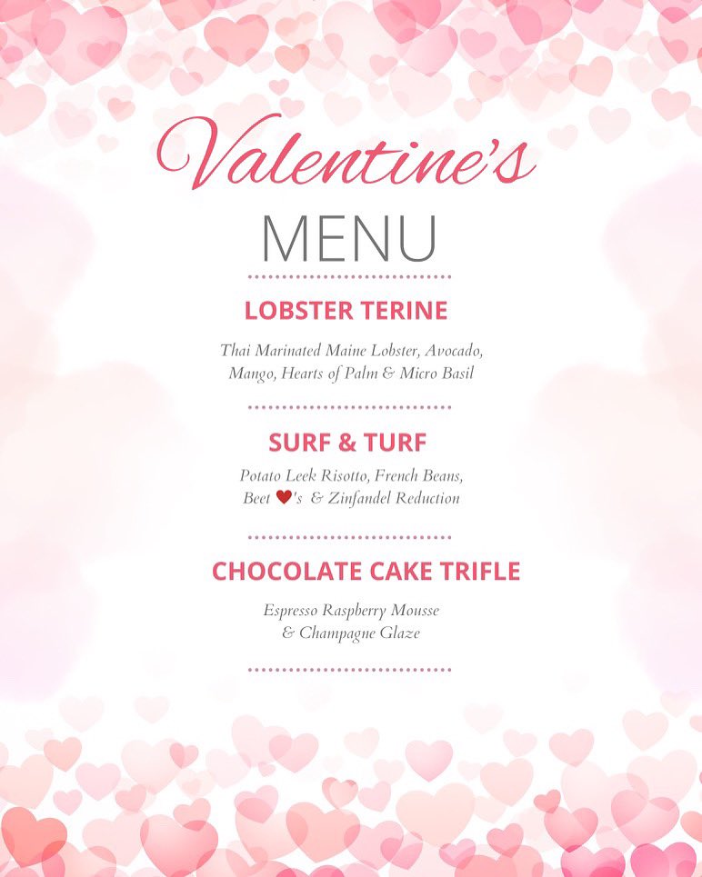 Together is a wonderful place to be at Market 💞

Treat your Valentine to a special menu created by our Chef Ernesto. Hurry! Spots are filling up fast! ❤️ (link in our bio for reservations)