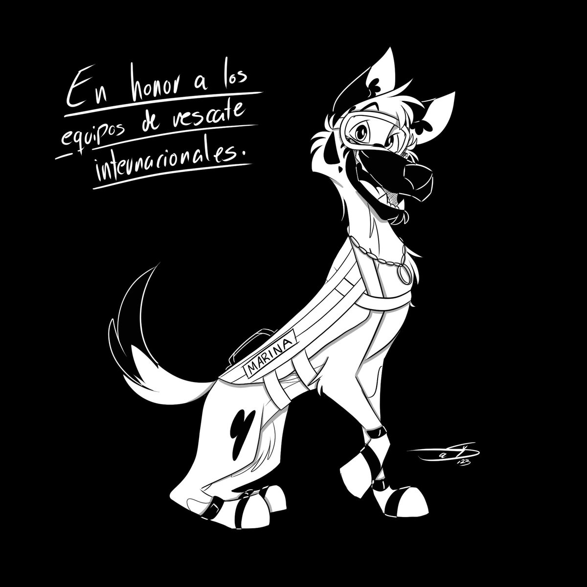 BTDshow's tweet photo. Aquet’s biggest dream is to become a member of #USARMarina “Grupo de Rescate Frida” to help those in need.

Un pequeño homenaje para las brigadas de rescate, no solo a la mexicana, si no a las de todo el mundo. 

“Ayer por nosotros, hoy por ustedes”. 

#BeyondtheDarkness https://t.co/PCOP9rrr7P