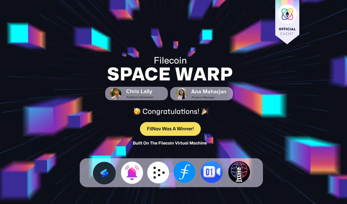 ana_maharjan's tweet image. I'm proud to share that our project was one of the winners in our first hackathon!

The @Fide_ID team will keep our @Fil_Nav project going to empower @Filecoin ecosystem navigation following the FEVM 🚀 next month