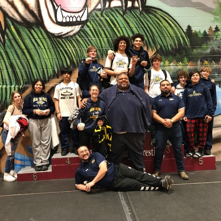 CCPSCCHS's tweet photo. It was a great day for Blue Devils wrestlers. 4 wrestlers qualified for states and 3 more are alternates. AJ & Sebastian are regional champs, Jason 2nd, Riley 3rd, Eli, Jack, JP all took 5th. #BDP #DevilStyle #ForksUp https://t.co/5joCuoUYVz