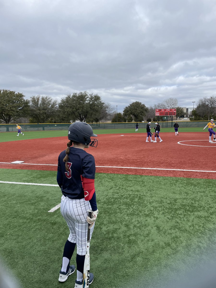 Great weekend of some college softball! So proud of you Sophie! 🥎